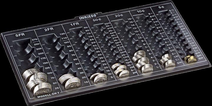 Actual product image Rieffel Money counting insert CH-7 (Coin counter)