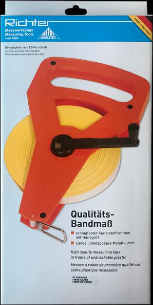 Produktbild Richter Glasfaser-Bandmass Richter 275R/50 (mm)