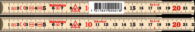 Produktbild Hultafors Schwedenmeter (M)