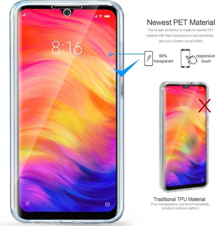 Image du produit Screenguard 360° Screen & Body Protector Xiaomi Redmi Note 7 Housse avec film (Xiaomi Redmi Note 7)