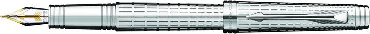 Parker Pen Premier Deluxe Graduated Chiselling (Silber)