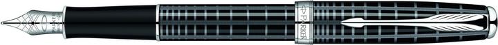 Parker Pen Sonetto (Grigio scuro, Argento, 1 x)