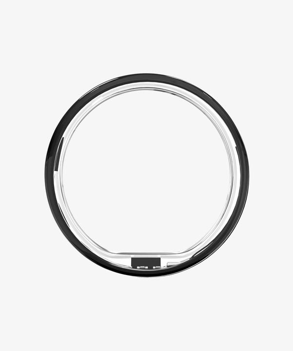 Actual product image Ultrahuman Ring Air- Size-09- Aster Air Black (9, Aster Black)