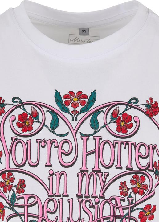 Actual product image Miss Tee Hotter Delusion Ladies Short Overised Tee - 159393 (L)