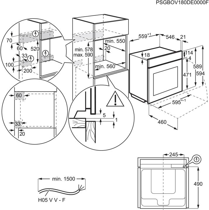 Actual product image Electrolux Eh6l40sw