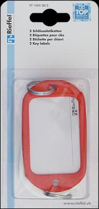 Rieffel Schlüsseletiketten KT 1060 SB/2 ASS.