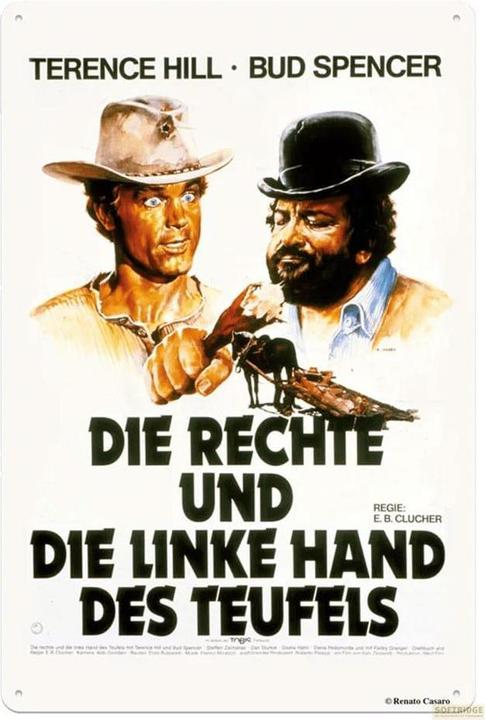 Produktbild Puag Blechschild rechte und linke Hand des Teufels (20 x 30 cm)