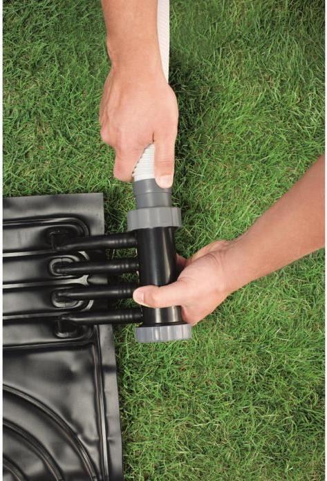 Actual product image Bestway Solar heating panel