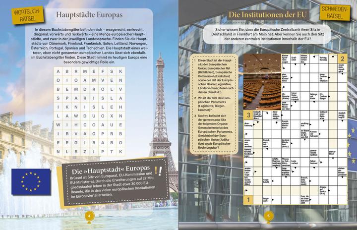 Actual product image Geografie Rätselbuch (German, Philip Pine, 2023)