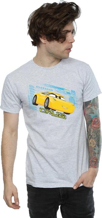 Actual product image Disney Mens Cars Cruz Ramirez T-Shirt (XXL)
