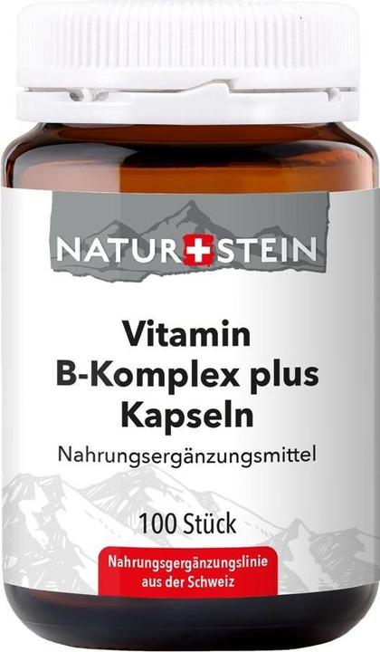 Image du produit Naturstein Complexe de vitamines B plus (100 pièce(s), Capsules, 148 g)