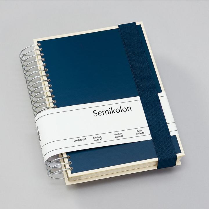 Actual product image Semikolon Mucho (A5, Checked, Plain, No binding)