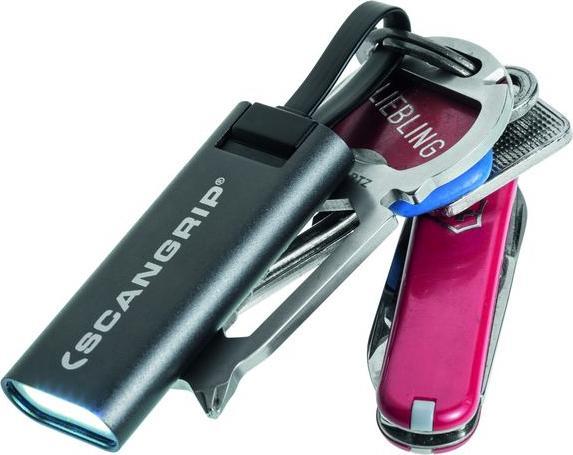 Immagine prodotto Scangrip Luce LED ricaricabile per portachiavi FLASH MICRO R, 75 lm (5.50 cm, 75 lm)