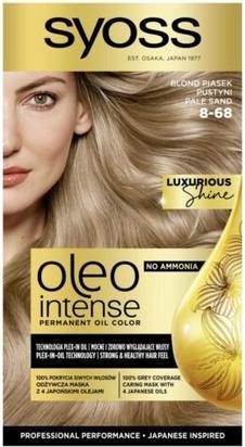Produktbild Syoss Oleo Intense Permanent Coloring Hair Dye With Oils 8-68ond Desert Sand (8-68ond Desert Sand)