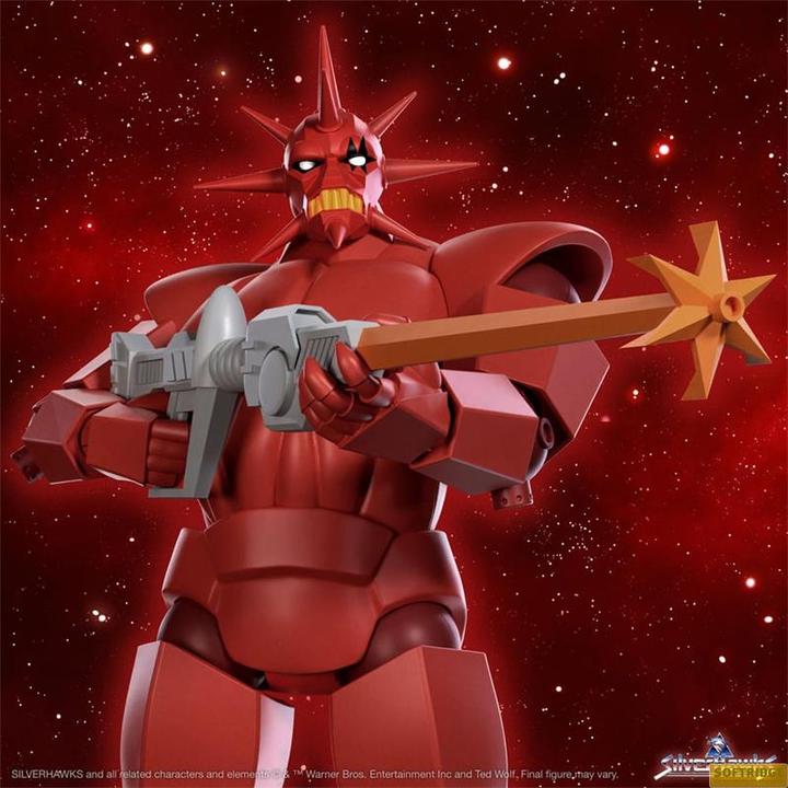 Actual product image Super7 SilverHawks figurine Ultimates Mon*Star (Toy Version) 18 cm
