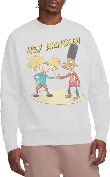 Actual product image Hey Arnold! Unisex Adult Arnold & Gerald Sweatshirt (XXL)
