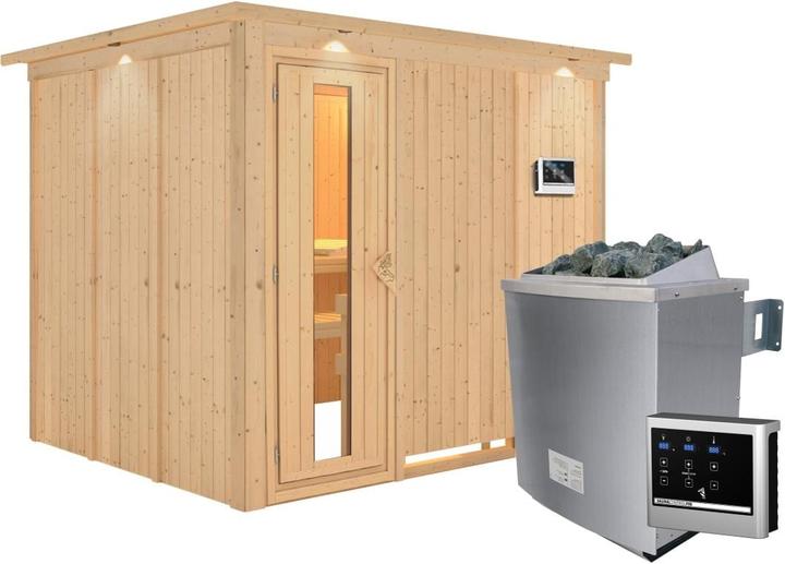 Immagine prodotto Karibu Gobin con cerchio sul tetto (9 KW di controllo esterno)