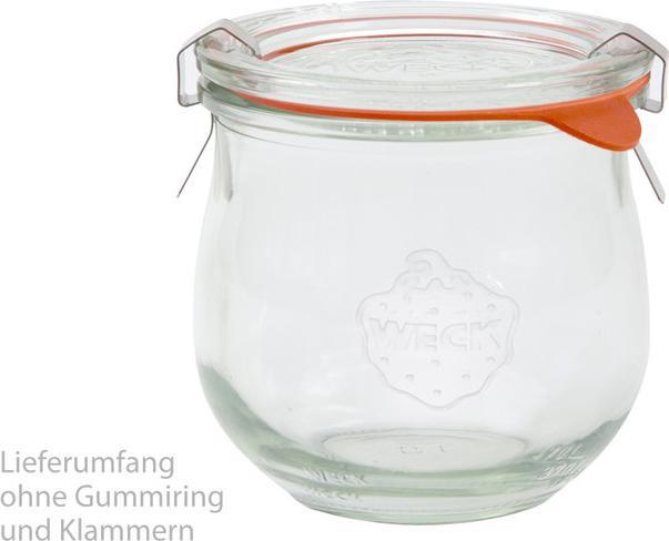 Actual product image Weck Canning jar 370 ml, 6 pieces (6 pcs., 0.37 l)