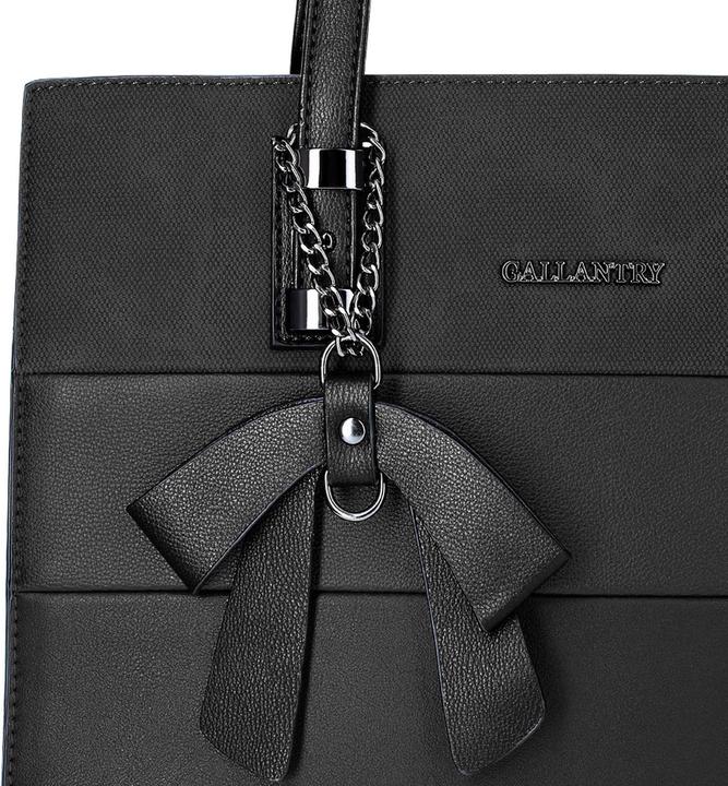 Image du produit Gallantry Sac à main femme Politexture Noir (5 l)