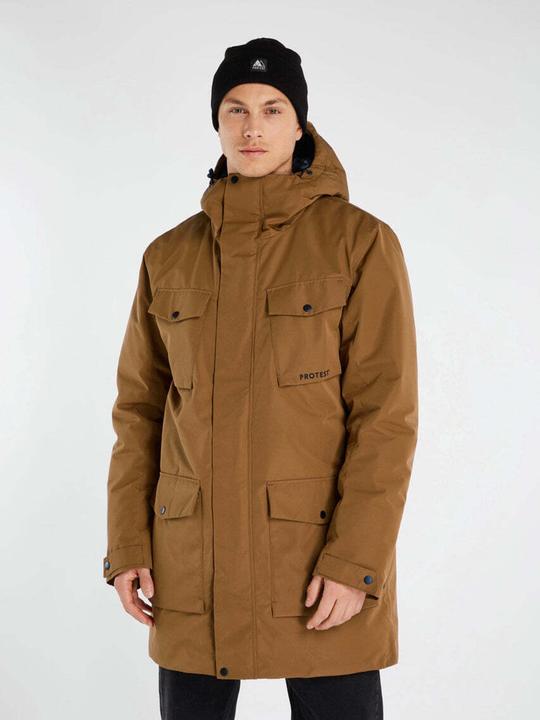 Image du produit Protest Veste Homme MELTIN 10K Imperméable Et Respirante Sans PFC Beige L (L)