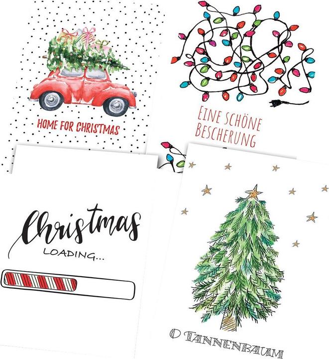 Image du produit Sigel Set de cartes postales de Noël (1 pcs)
