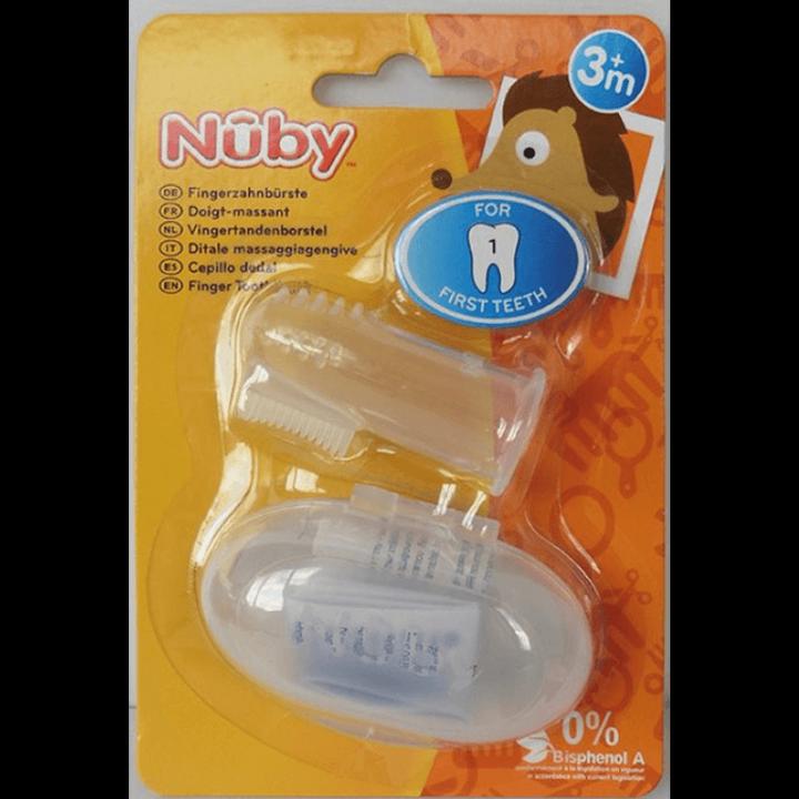 Immagine prodotto Nuby Spazzolino da denti a dito (Extra morbido, 1 x)