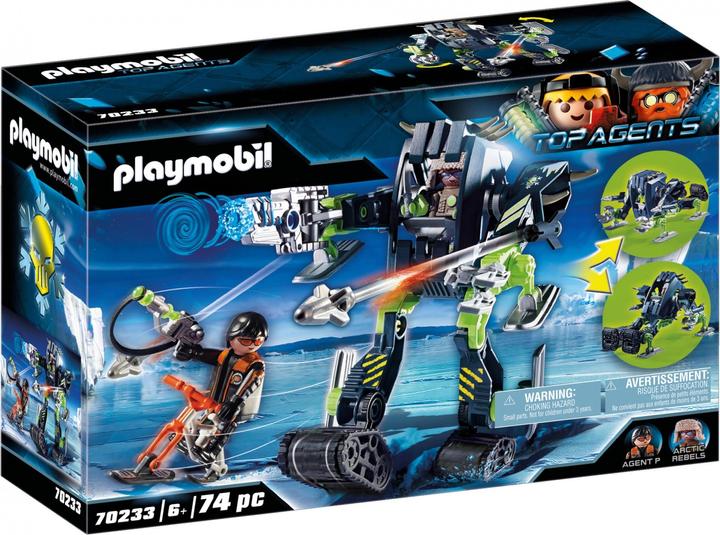 Immagine prodotto Playmobil Robot di ghiaccio dei ribelli artici (70233)