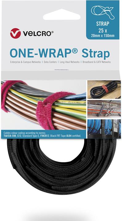 Actual product image Velcro brand Professional brand cable tie (Plastic cable ties, 200 mm, 25 pcs.)