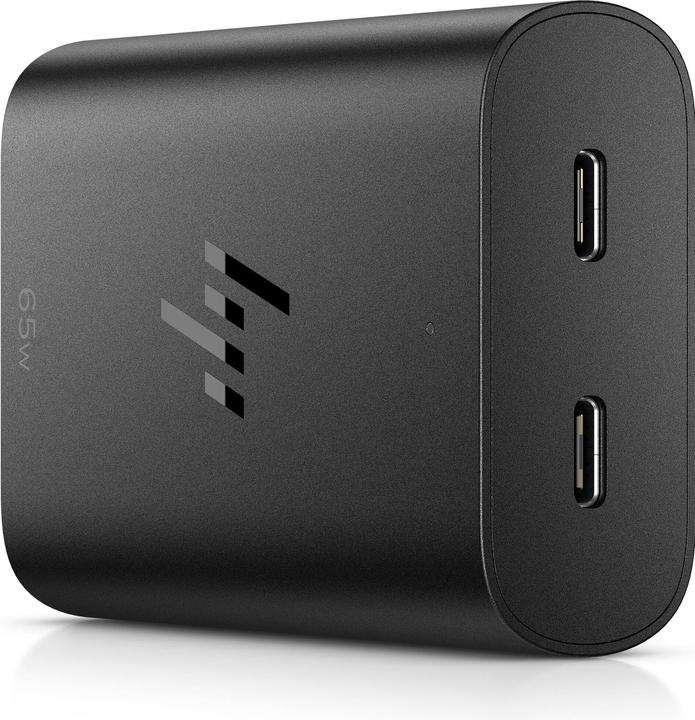Image du produit HP Chargeur USB-C 65W GaN pour ordinateur portable EMEA-INT (65 W)