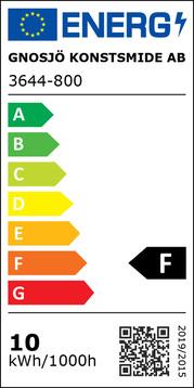 Energie-Label Konstsmide LED-Lichterkette Micro, 400 LED, 27.9 m, Outdoor (0.25 m)