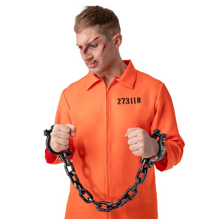 Actual product image Wicked Costumes Convict shackles chains 82cm