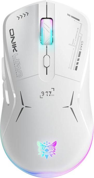 Onikuma Souris de jeu CW917 (blanche) (Sans fil)