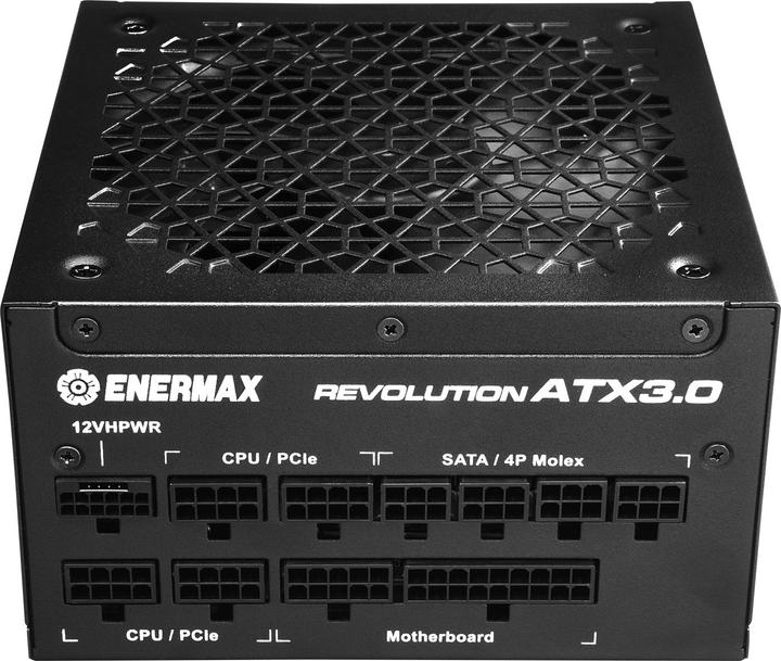 Immagine prodotto Enermax REVOLUTION ATX3.0 Enthusiast Gaming Streaming ATX PSU 1000W 80Plus Gold PCIe 5.0 Ready Full- (1200 W)