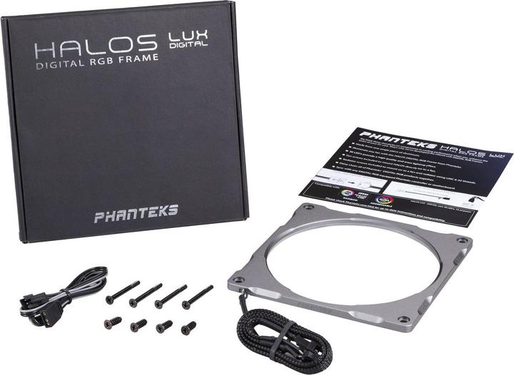 Actual product image Phanteks Fan frame 140 mm halos Lux RGB (PH-FF140RGBA AG01)