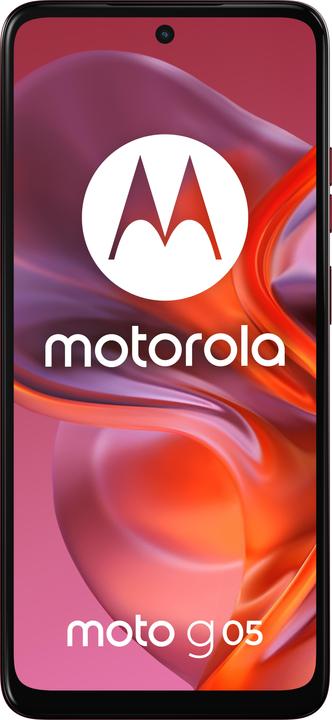 Produktbild Motorola Moto G05 (64 GB, Plum Red, 6.67", Dual SIM, 50 Mpx, 4G)
