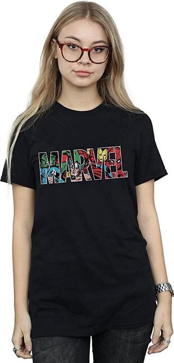 Image du produit T-shirt boyfriend en coton à logo pour dames et messieurs (L)