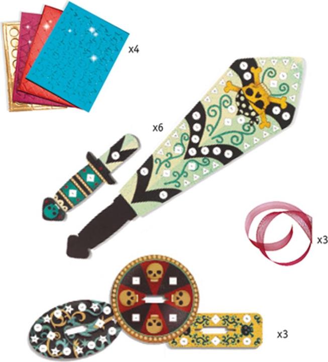 Produktbild Djeco Do It Yourself Mosaik Piratenschwert