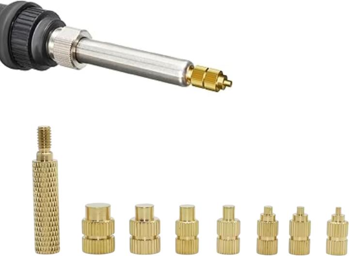 Purecrea Lötkolben Einschmelzhilfe Gewindeeinsätze Insert M2-M8
