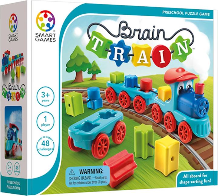Actual product image Smart Games brain train (German, French, Italian, English)