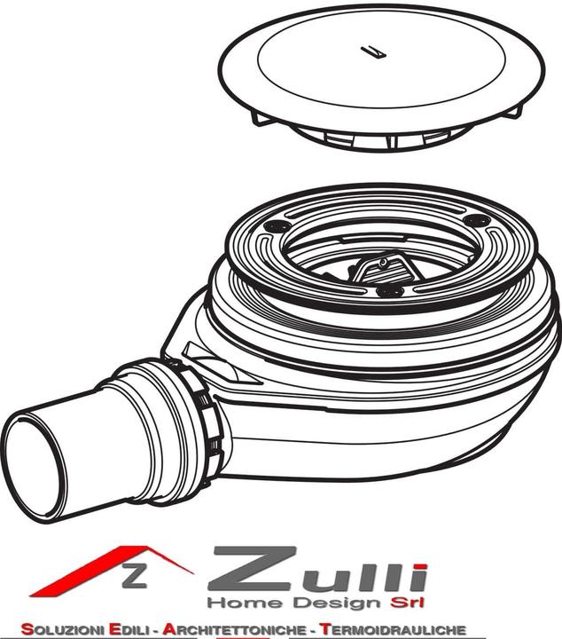 Actual product image Geberit Duschablaufgarnitur (Drainage set)