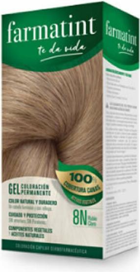 Immagine prodotto Farmatint gel coloración permanente #8n-rubio claro (8N)
