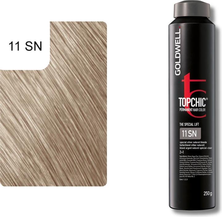 Actual product image Goldwell Topchic (11SN - silver natural)