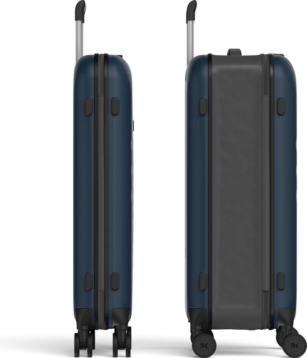 Image du produit Rollink Harde valise / trolley / valise de voyage - Vega 360 - 76 cm - Blauw (105 l, L (90 - 115l))
