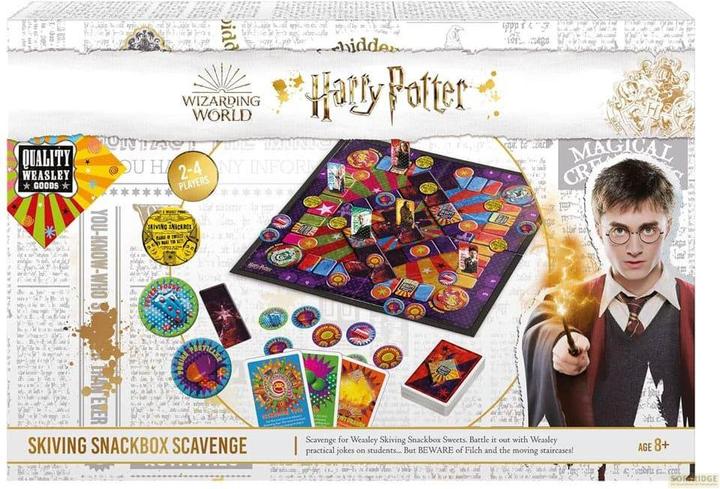 Actual product image Cartamundi Harry Potter Board Game Skiving Snackbox Challenge Game (English)