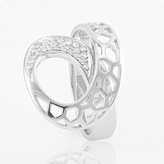 Image du produit Breuning BAGUE - BRILLE. 0,157 Ct. H/si (62, Or 585/14 K)