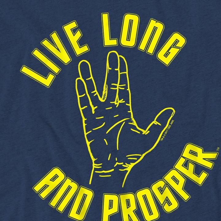 Actual product image Unisex Adult Live Long Hand T-Shirt (3XL)