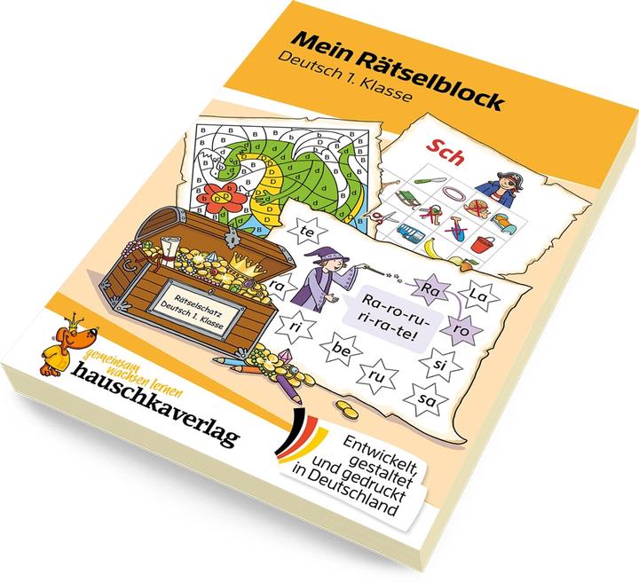 Immagine prodotto Il mio blocco puzzle tedesco di prima elementare (Tedesco, Walther, Stefanie, 2023)