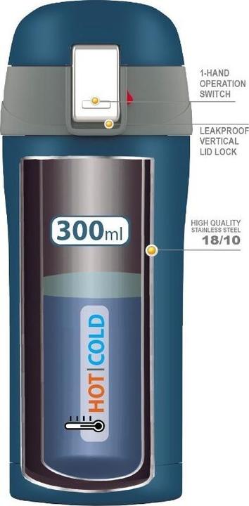 Actual product image Maestro Thermos MR-1643-30D (0 3 L) blue (0.30 l)