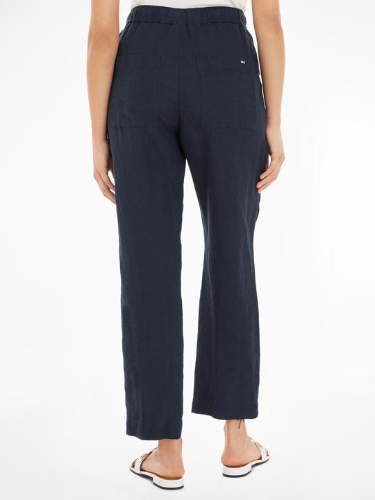 Actual product image Tommy Hilfiger Boyfit Cas Linen Pull On Pant