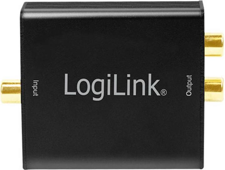 Produktbild LogiLink Koaxial und Toslink Adapter (Digital -> Analog)